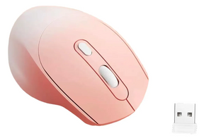 Mouse Bluetooth 2.4ghz M128 rosado
