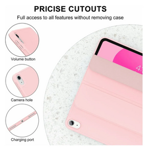 Funda con teclado para IPAD Air11 (2025/2024) Air5/Air4 10.9 rosado