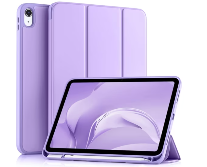 Funda con teclado para IPAD Air11 (2025/2024) Air5/Air4 10.9 lila