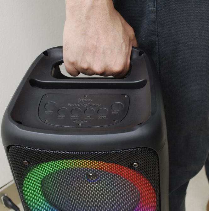 Parlante Karaoke Flaming Funky Color Feel Mlab