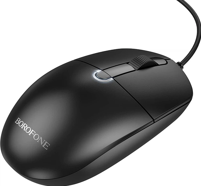 Mouse con cable USB 1600DPI Borofone BG17