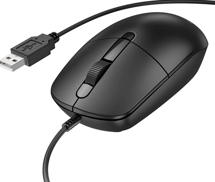 Mouse con cable USB 1600DPI Borofone BG17