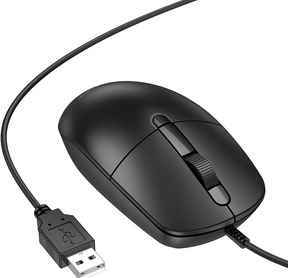 Mouse con cable USB 1600DPI Borofone BG17