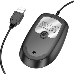 Mouse con cable USB 1600DPI Borofone BG17
