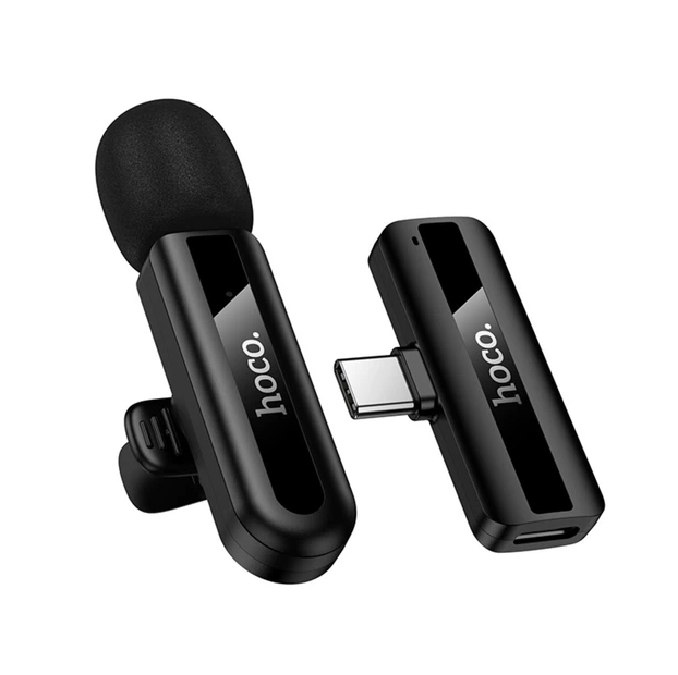 Micrófono  inalámbrico Lavalier USB-C Hoco L20