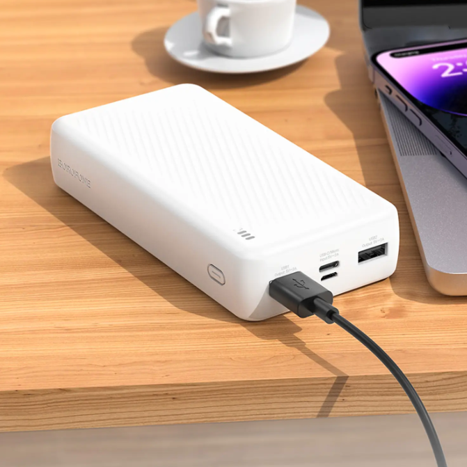 Power Bank  20,000 mAh PD 22,5W Borofone BJ55A blanco