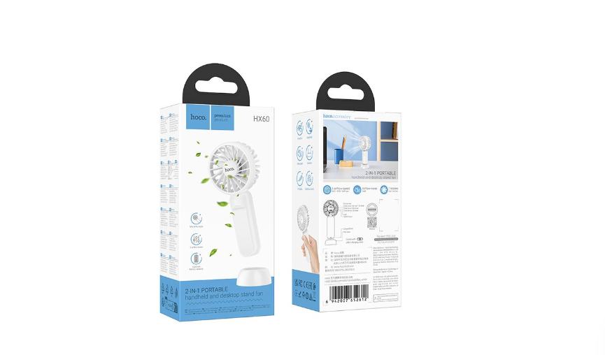 Ventilador portátil recargable HX60 Hoco