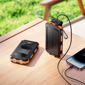 Power Bank solar con linterna 8000mah Hoco J164