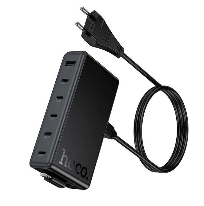 Cargador de escritorio con cable telescópico Hoco C151A