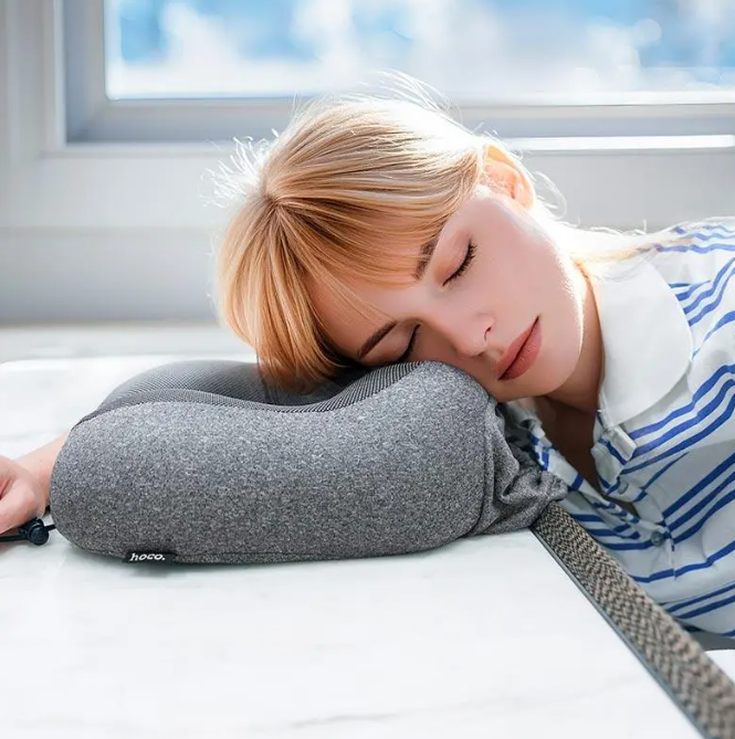 Almohada de cuello para viajes Memory Foam Hoco HX70