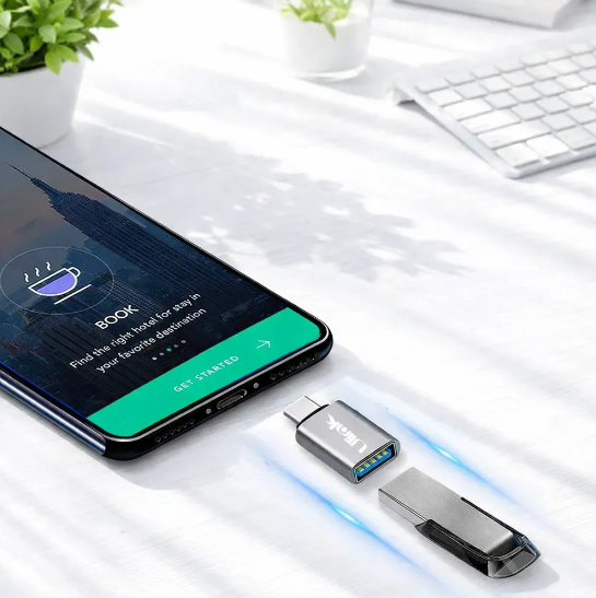 Adaptador convertidor USB a USB-C 3.0 Ulink UL-ADUC70