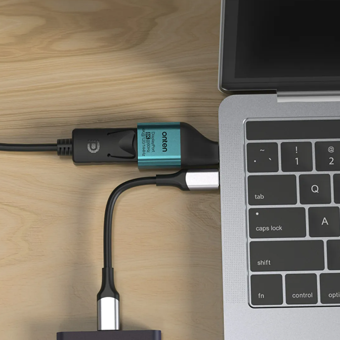 Adaptador USB-C a DisplayPort 8K@60Hz Onten OTN-UC103