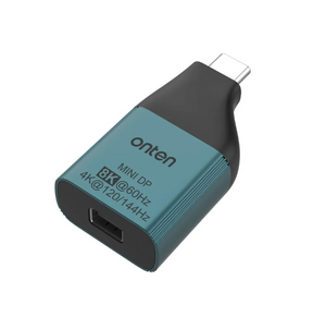 Adaptador USB-C a Mini DisplayPort 8K@60Hz Onten OTN-UC103M