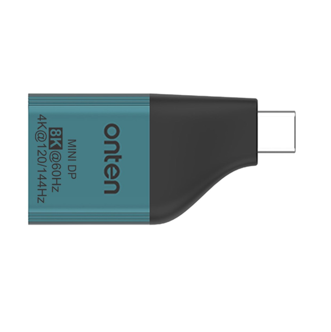 Adaptador USB-C a Mini DisplayPort 8K@60Hz Onten OTN-UC103M