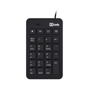 Teclado numérico USB multimedia 23 botones  UT-KBN700U