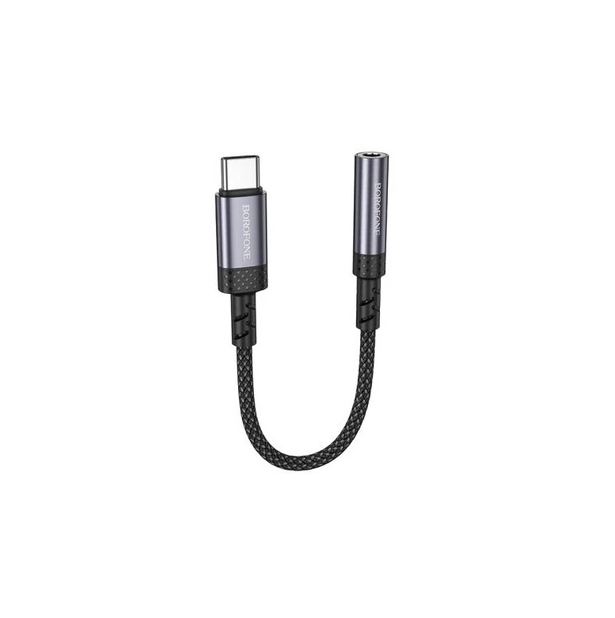 Adaptador de audio Tipo-C a auxiliar 3.5 Borofone BV24