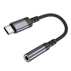 Adaptador de audio Tipo-C a auxiliar 3.5 Borofone BV24
