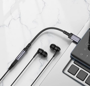 Adaptador de audio Tipo-C a auxiliar 3.5 Borofone BV24