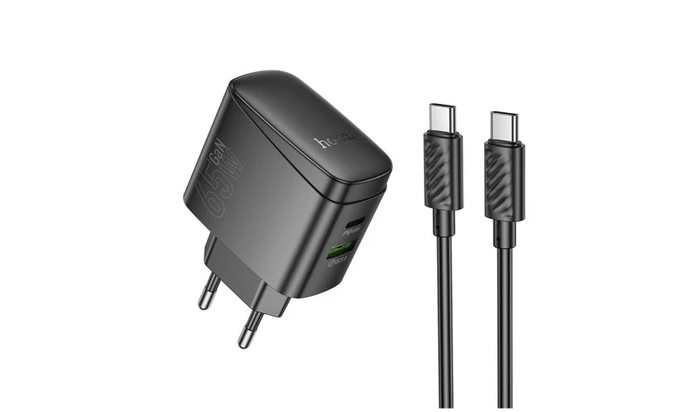 Cargador de pared  USB-C 65W Hoco CS63A NEW