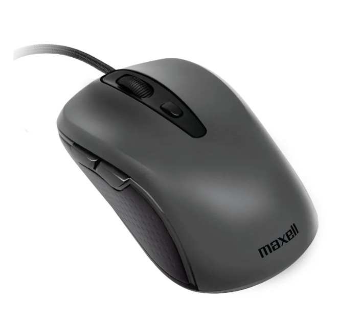 Mouse Optico Alámbrico dual Usb-C y USB   Maxell Mowr-105c