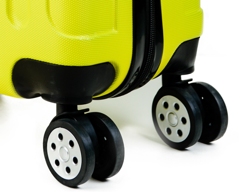 Maleta Cabina Carry On Valija Mano Premium Amarillo