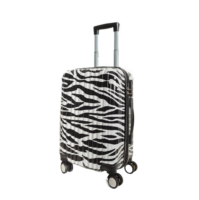 Maleta Cabina Carry On Valija Mano Premium Cebra