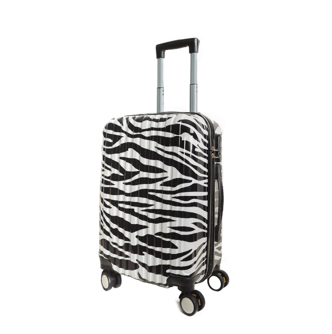 Maleta Cabina Carry On Valija Mano Premium Cebra