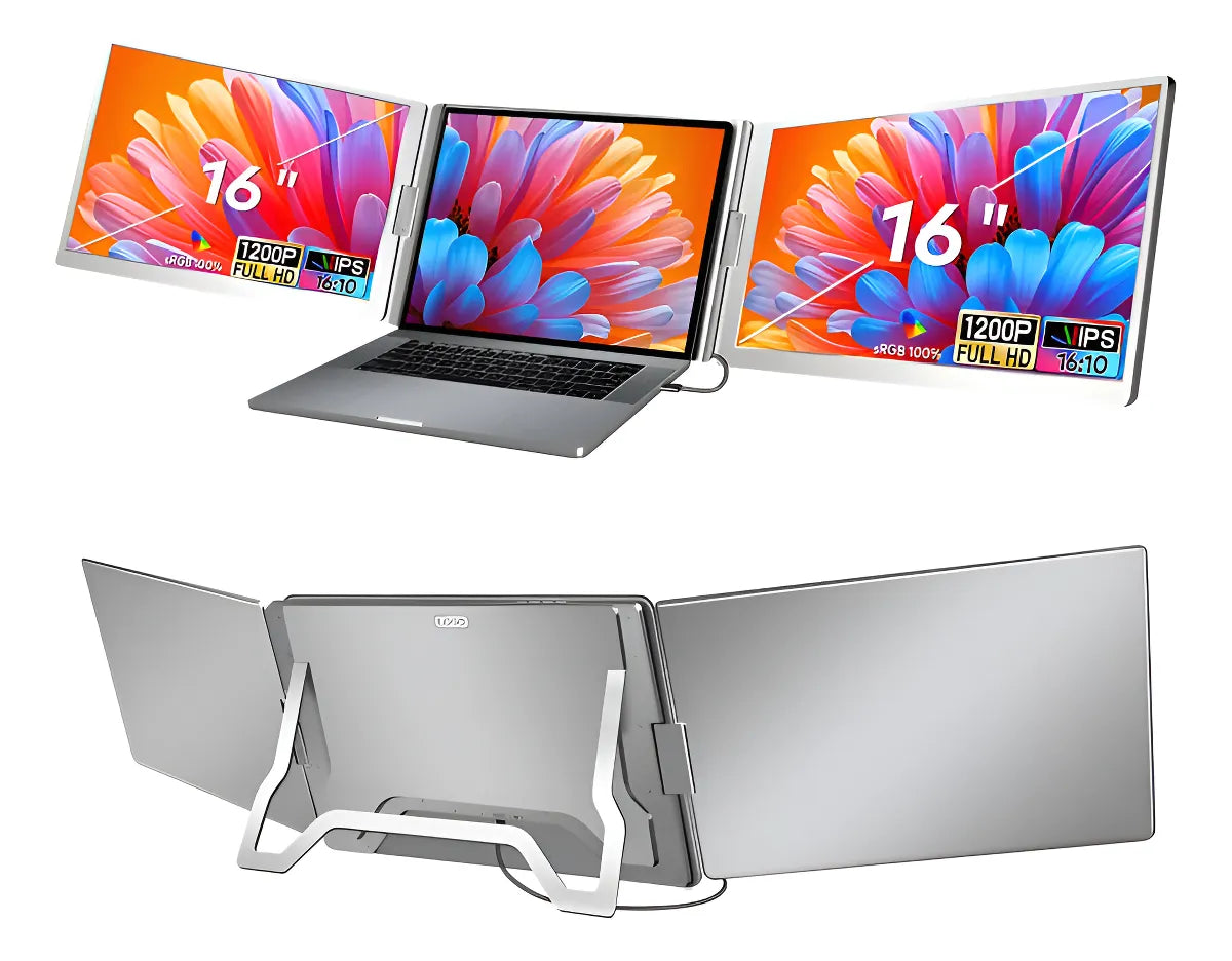 Monitor doble pantalla portátil 16 pulgadas FHD IPS CW-S900 para notebook