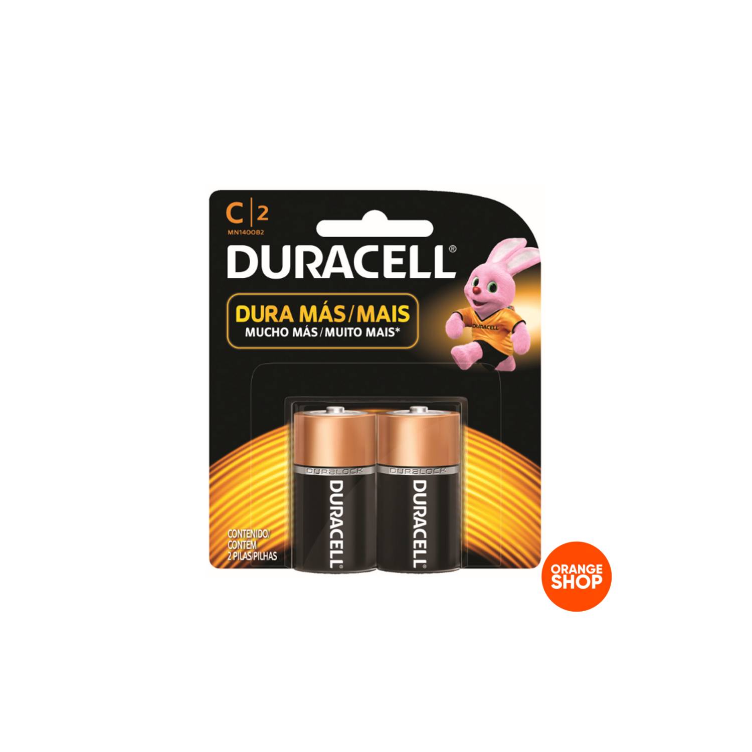 Pila  Alcalina C2 1.5V Duracell