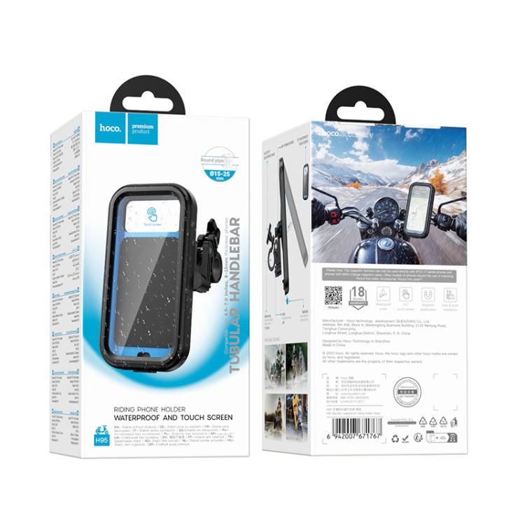 Soporte de Teléfono impermeable para bicicleta o moto Hoco H95