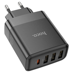 Cargador de pared Hoco C127A USB-C de 45W QC3.0
