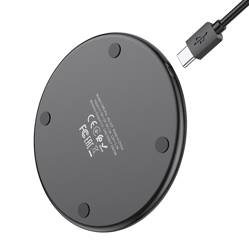 Cargador inalámbrico 15W Hoco CW6 Pro