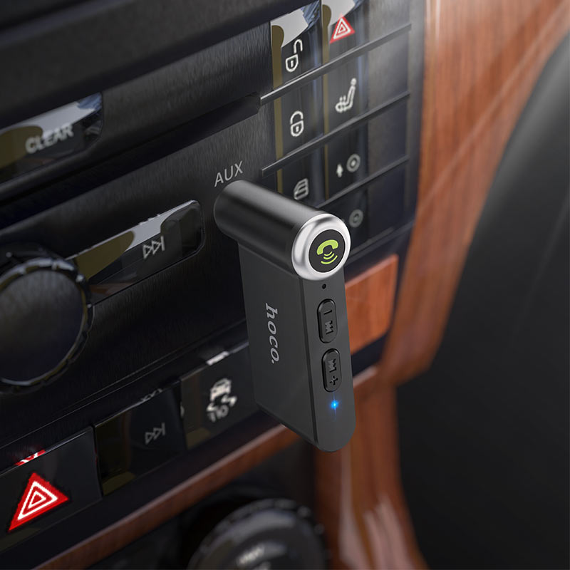 Receptor Bluetooth de auto  AUX 3,5mm Hoco E58