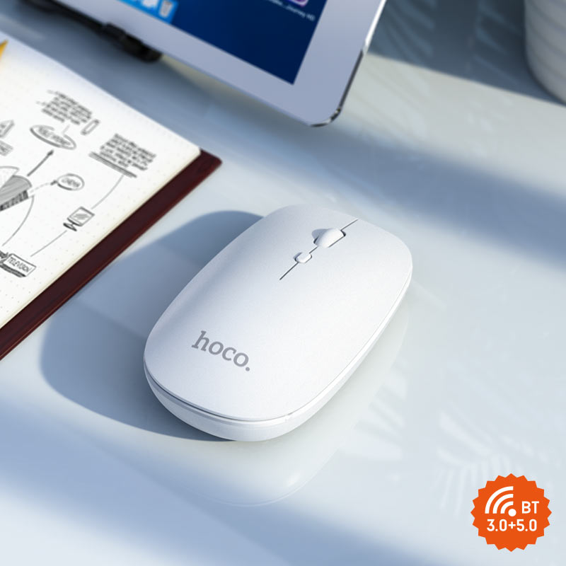 Mouse modo dual, conexión 2.4G/BT v3.0 Hoco GM15
