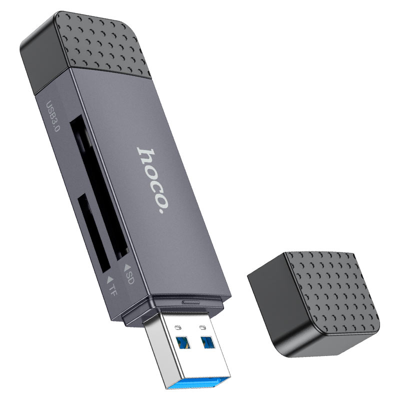 Lector de tarjeta micro SD y SSD 2 en 1 usb y usb-c Hoco HB45
