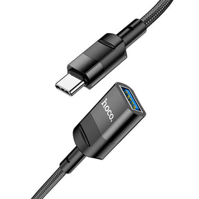 Alargador  Tipo-C macho a USB hembra USB3.0 Hoco U107