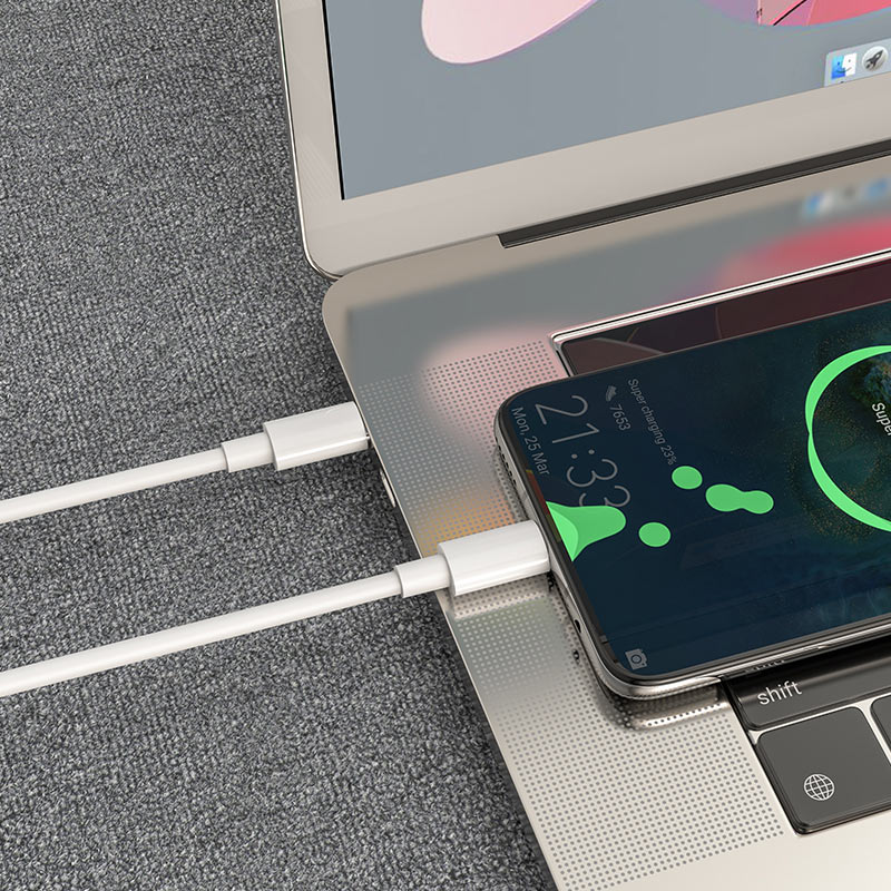 Cable USB-C a USB-C 1mt 100W 5A Hoco X51