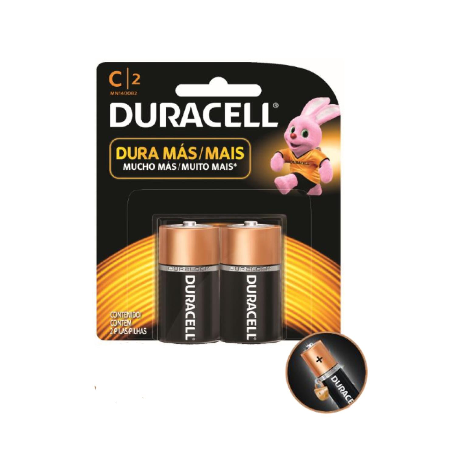 Pila  Alcalina C2 1.5V Duracell