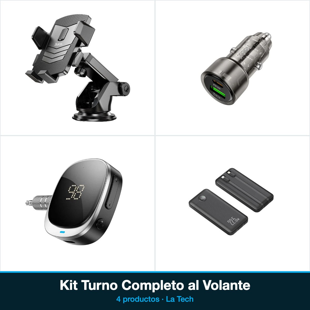 Kit Turno Completo al Volante — contenido del pack