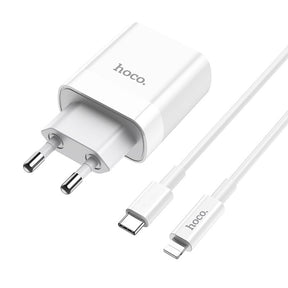 Cargador Hoco C80A 20W  3.0 Lightning